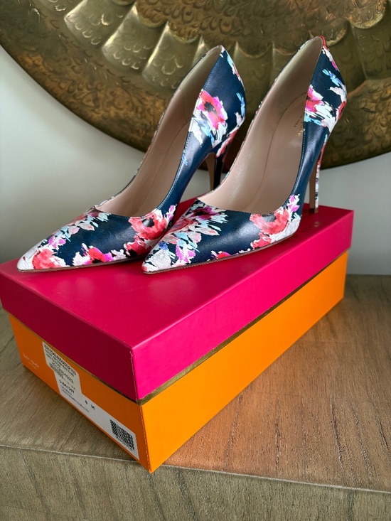 kate spade Shoes - Kate Spade multi colored stilettos size 8